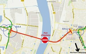 ⚠️ FERMETURE PONT D'AQUITAINE -25 ET 26 AVRIL 2026 ⚠️